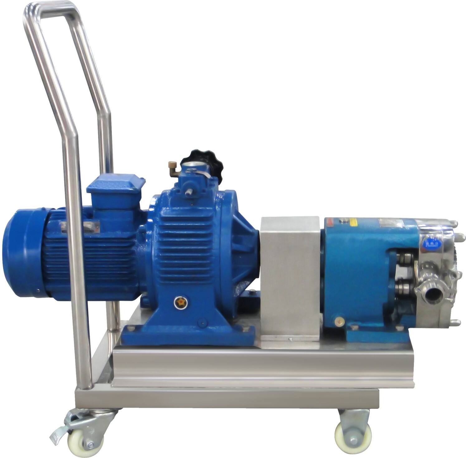 4KW 4m³/H  Cam Rotor Pump Cosmetic Food Pharmaceutical For Highly Viscous Materials  