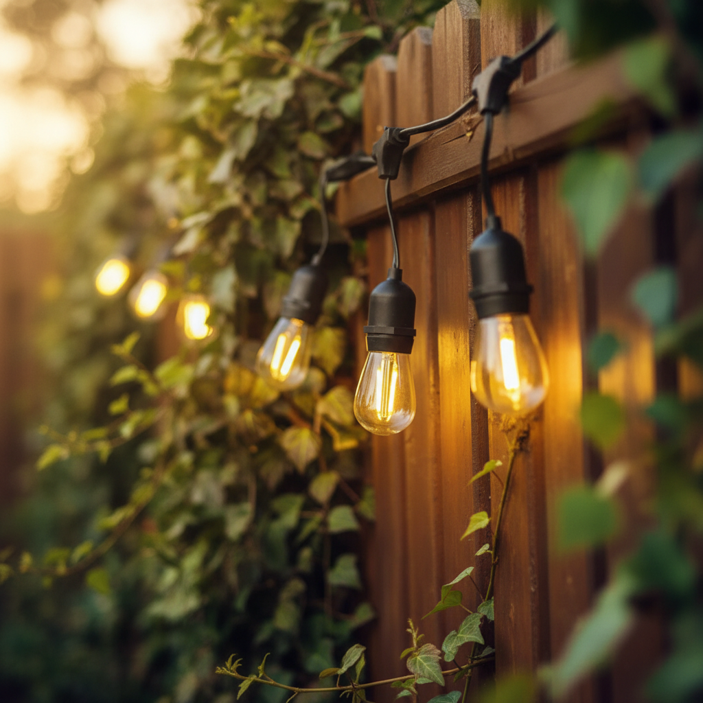 How to Install Festoon String Lights for Maximum Impact