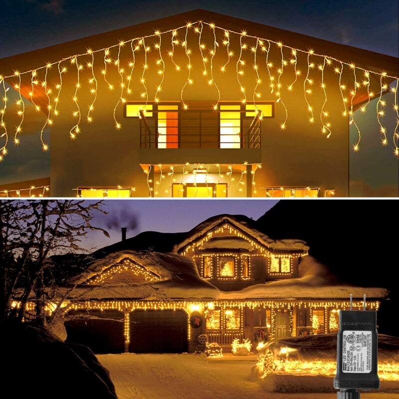 How to Create Stunning Outdoor Displays with Exterior Icicle Christmas Lights