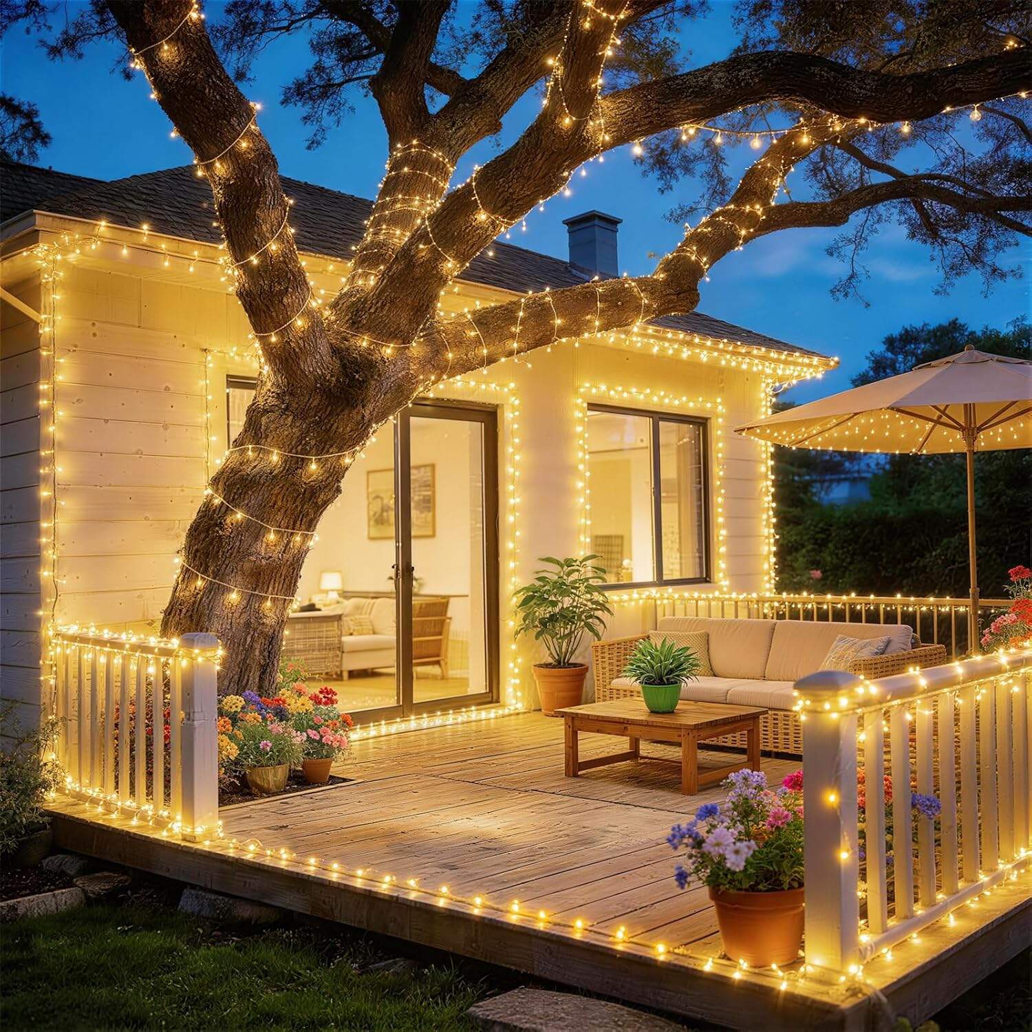 How to Create Stunning Outdoor Displays with Christmas House Lights