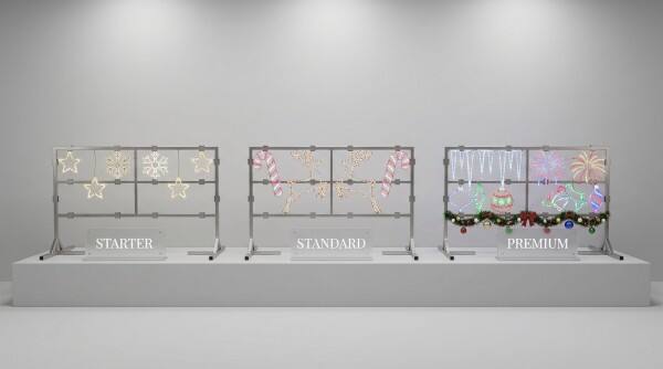 turnkey Christmas Light rental supply package turnkey Christmas Light rental supply package