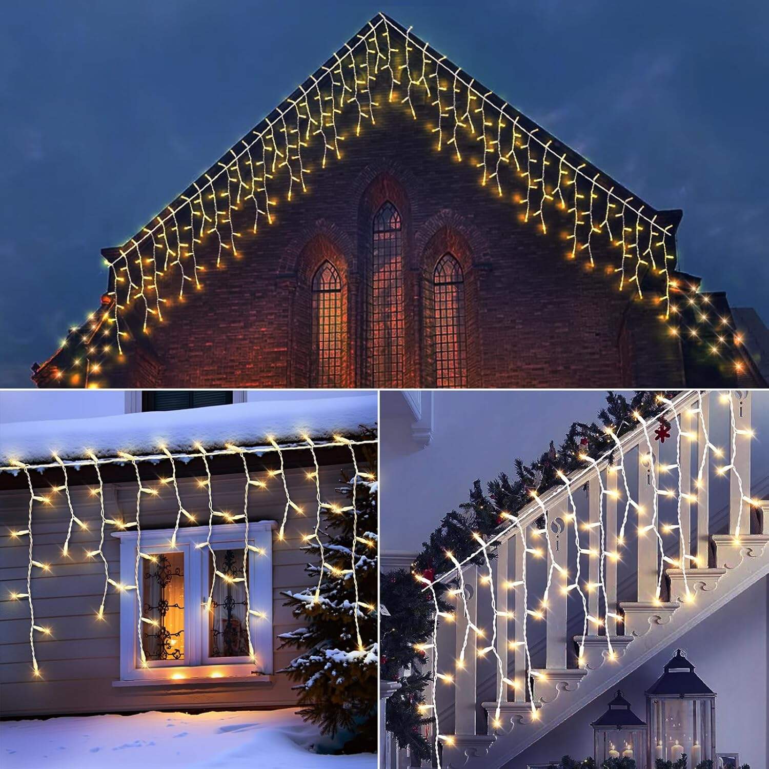 Sådan vælger du de bedste LED-julelys til dit udendørs område