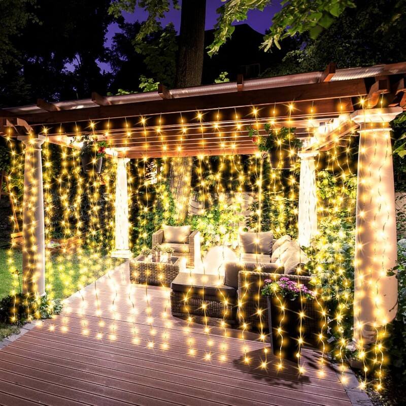 How LED Curtain Lights Enhance Your Wedding and Party Atmosphere