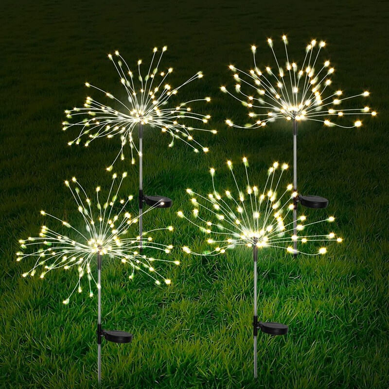 Solar Fireworks garden light