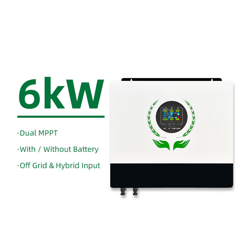 MINVON SOL IA-D1 6000 W off-grid hybride zonne-omvormer met dubbele MPPT