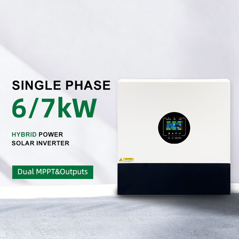 Invertor hibrid i serisë SOL IA-D3 6000W/7000W për sisteme shtëpiake diellorë