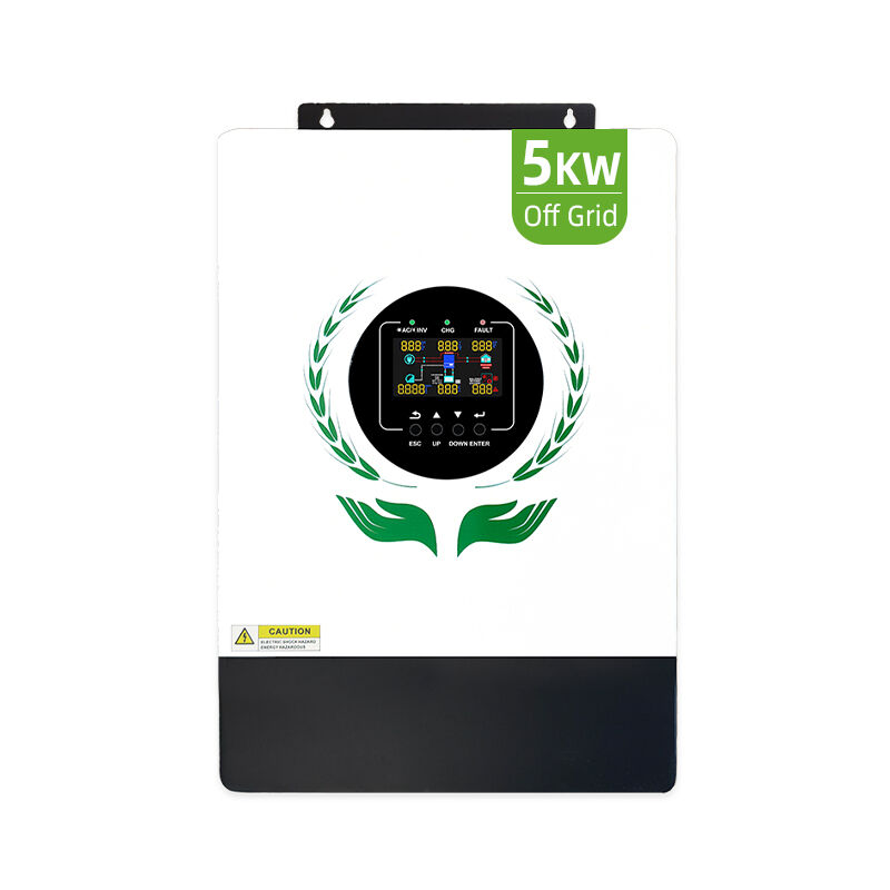 Intelligent MINVON 5kW Hybrid Solar Inverter Charger Programmable Pure Sine Wave Output