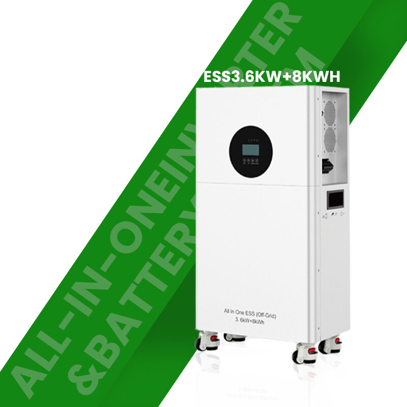 Complete Home Battery Backup Systems All-in-One ESS with Solar Charger from 8kWh to 20kWh