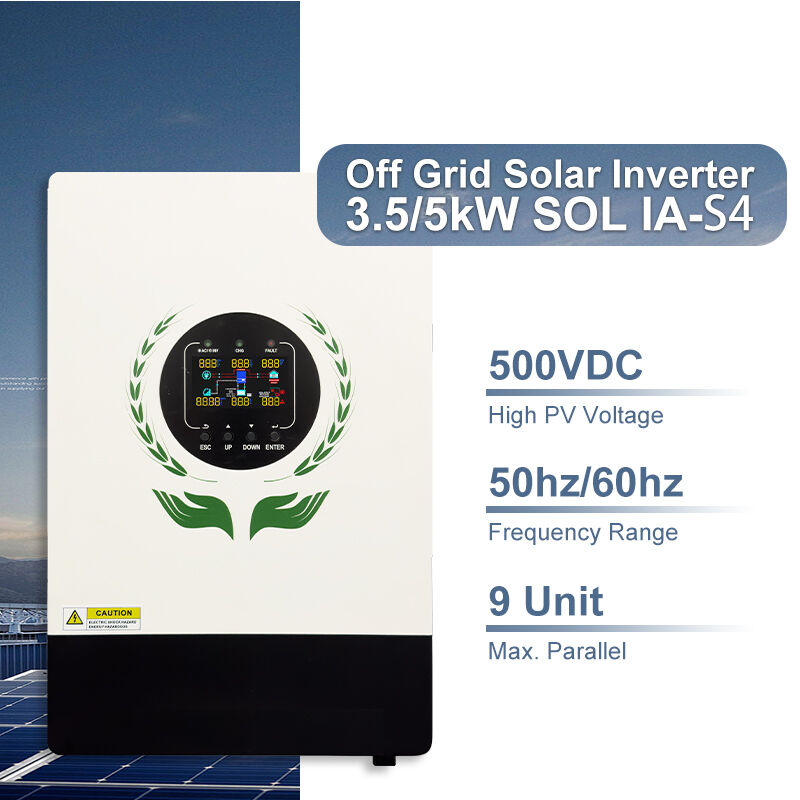 5kW Solar Hybrid Inverter for Home Smart Energy Management 100A High Charge Current