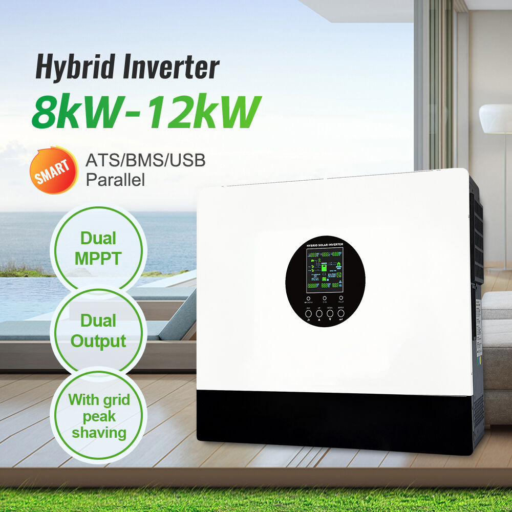 MINVON Hybrid Solar Inverter Scalable 8kw Intelligent energy management for homes and businesses