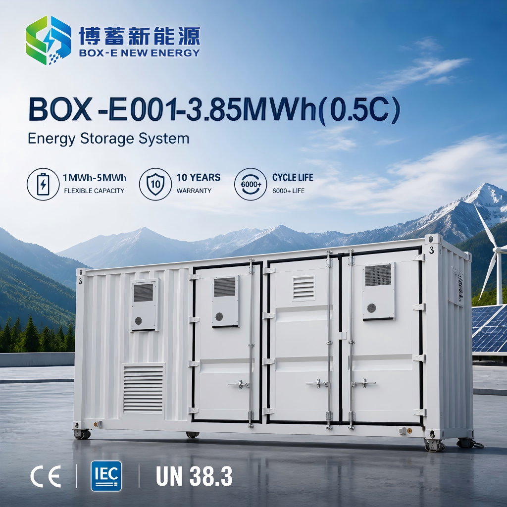 40ft Solar Power Energy Storage Container Liquid Cooling with EMS and Fire Protection
