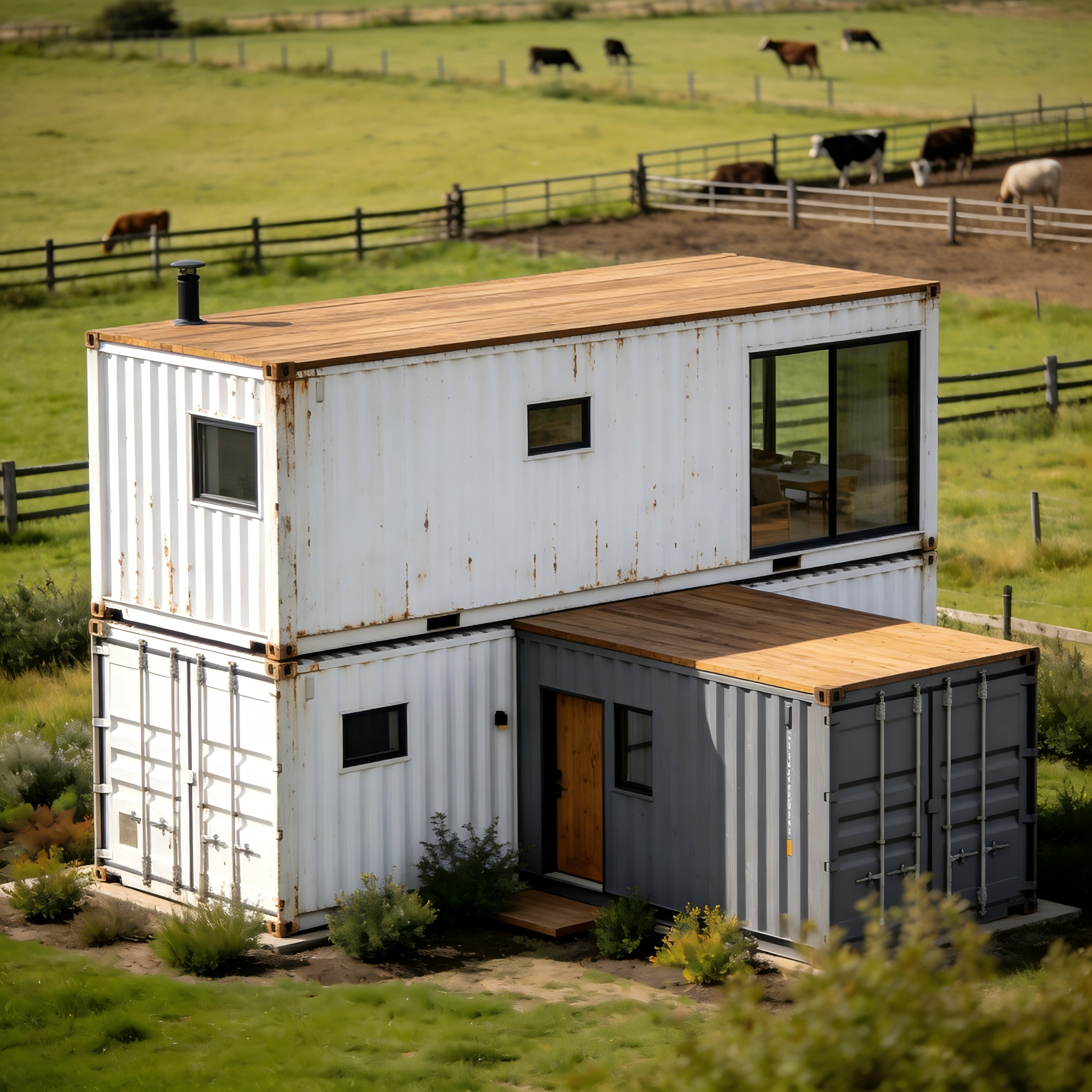 Prefabricated container house（ranch house）