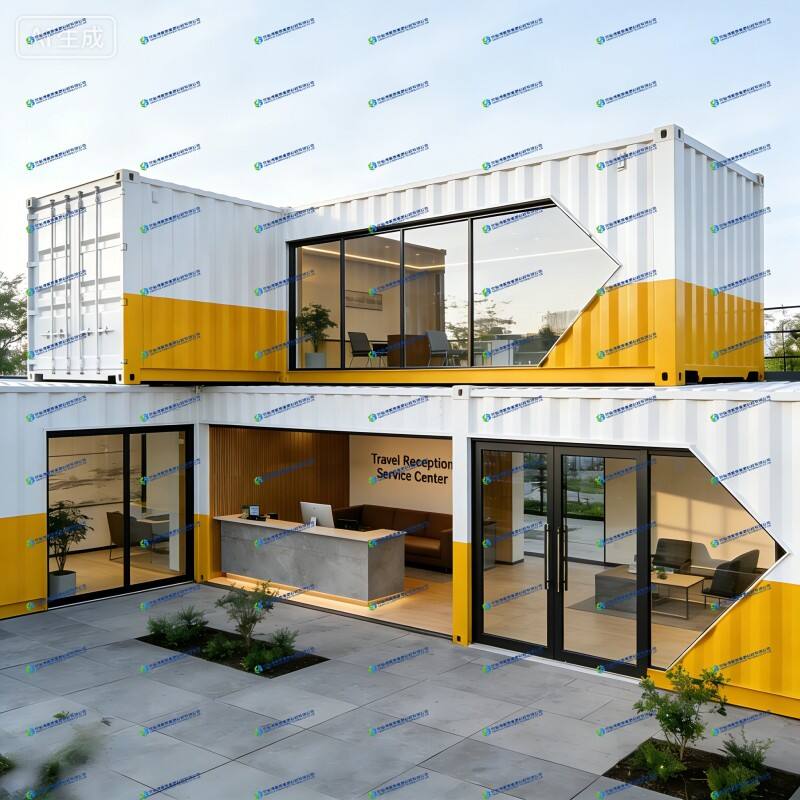 Prefabricated container house（Service Center）