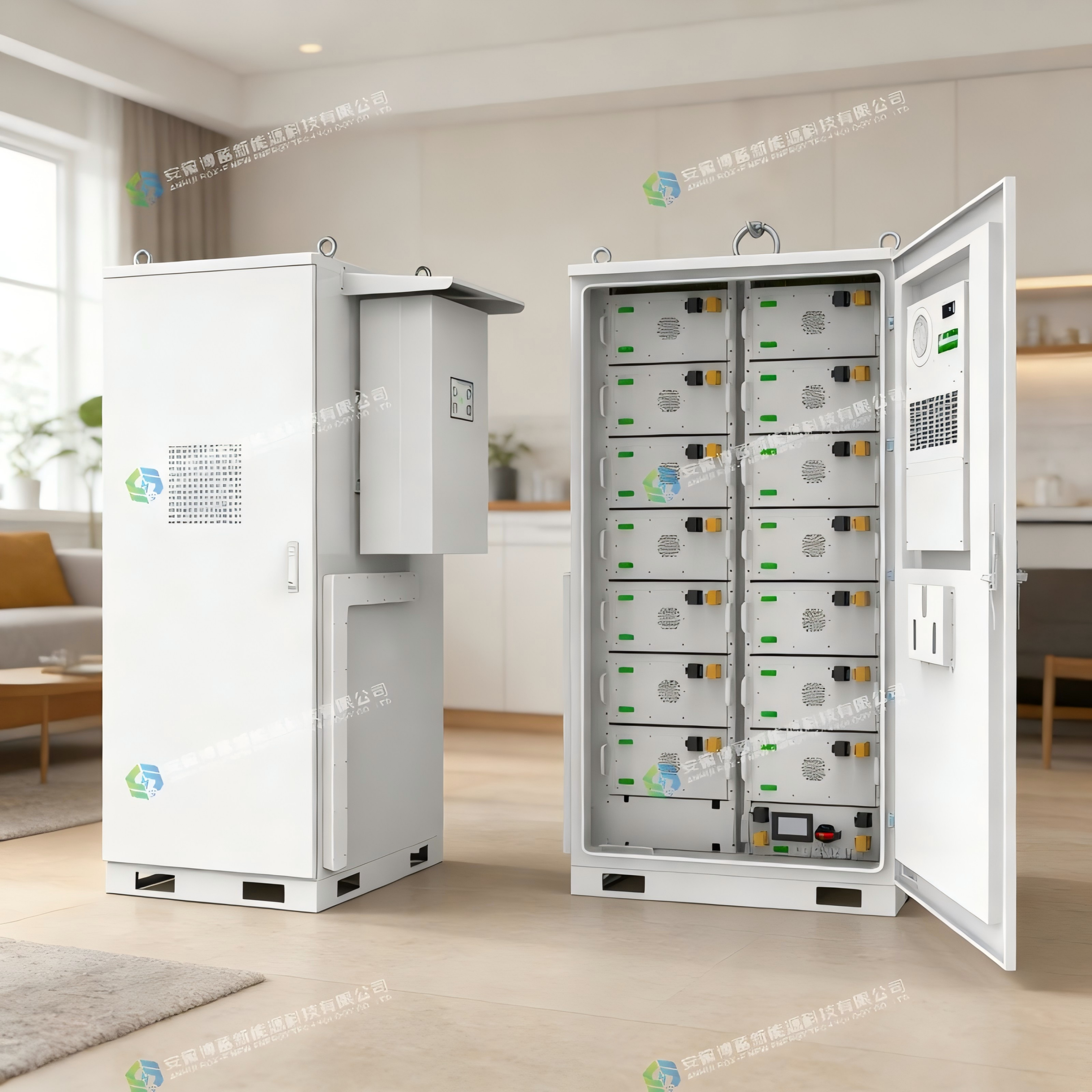 Residential energy storage system 50KWH  60KWH Integrated cabinet
