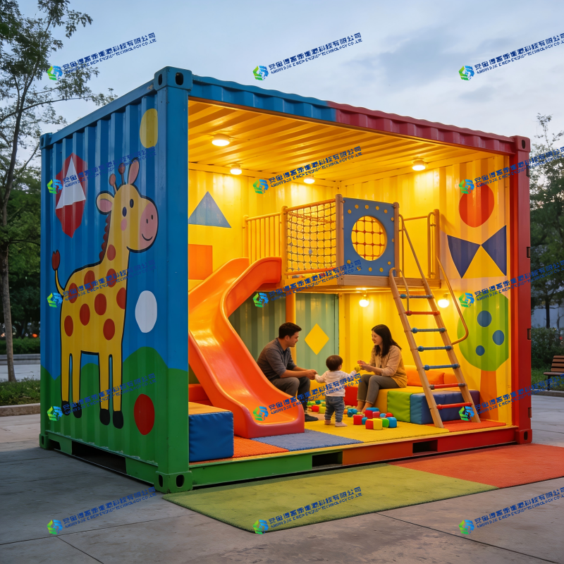Prefabricated container house（Parent-Child Magic Box）