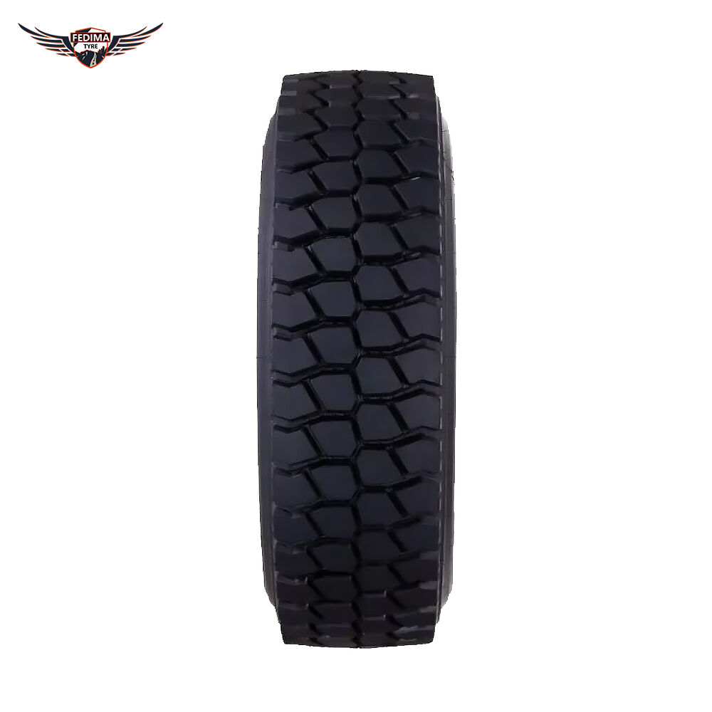 Pneu moteur TBR FEDIMA 9,00R20 F802 / pneu pour camion adapté aux usages routiers et hors route