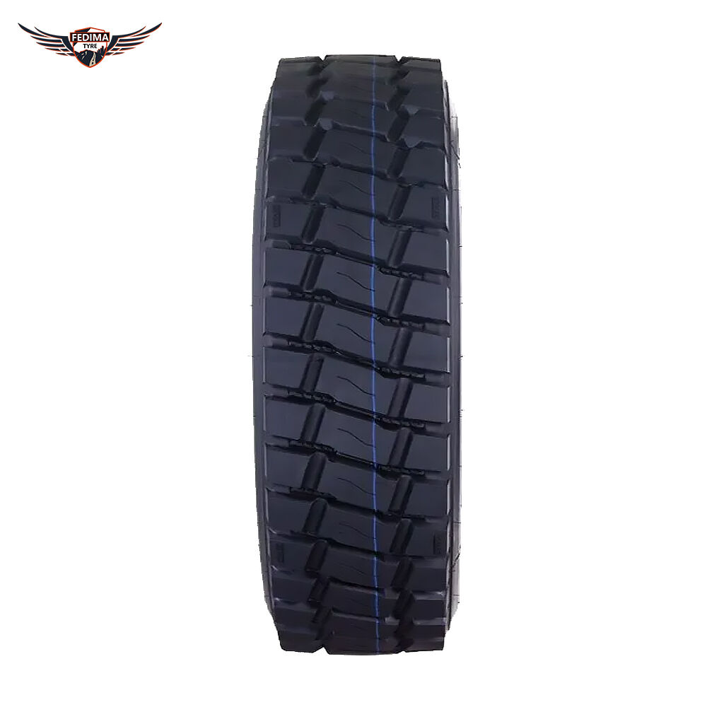 Pneus de camion FEDIMA F567 12R22.5 adaptés à l’usage routier et tout-terrain