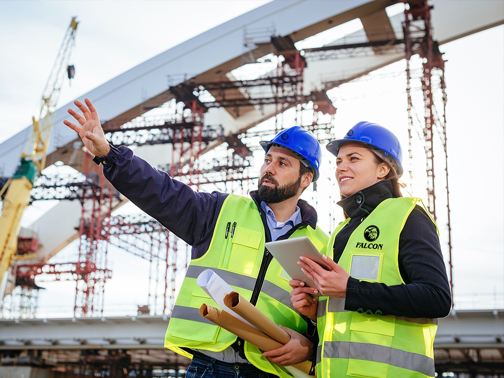FALCON Safety Protection Solutions Safeguard Large-Scale Construction Project.png