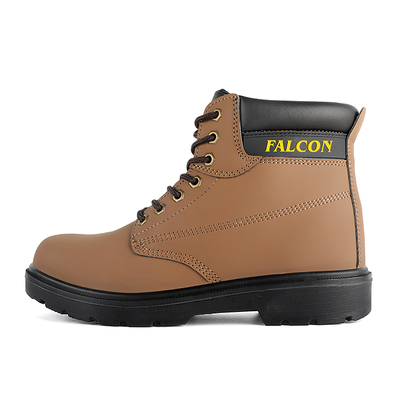FALCON FH-7017 S3 SR Safety Boot (Black & Brown)