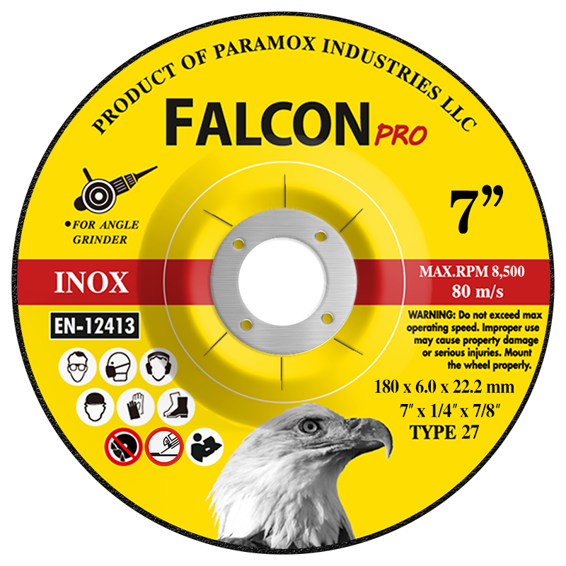 Grinding Disc for Inox/stainless steel (PT27-7