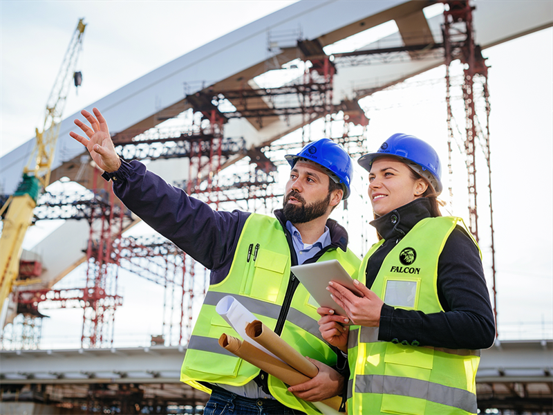 FALCON Safety Protection Solutions Safeguard Large-Scale Construction Project ——Building a Secure Workplace for Complex Construction Environments