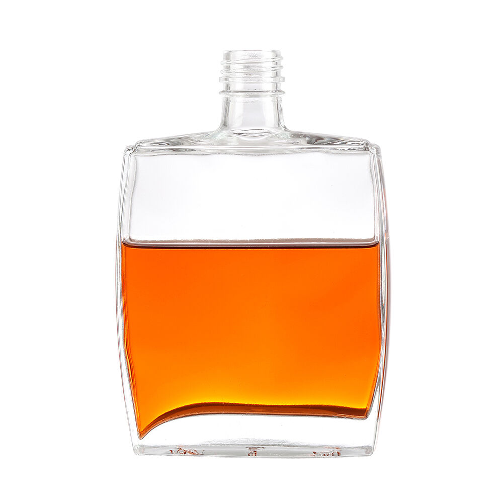 Frosted liquor bottle supports bulk customization for enterprises.