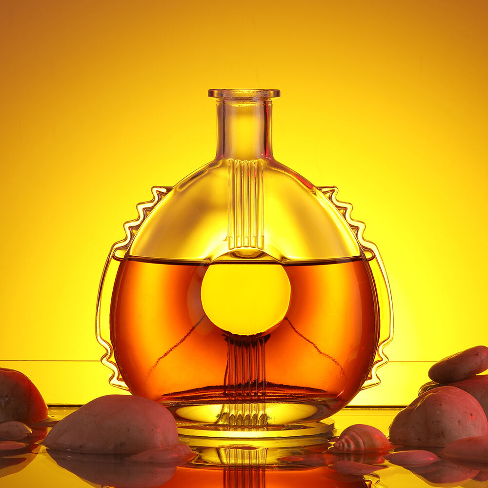 Exceptional Quality Cognac Round Bottles