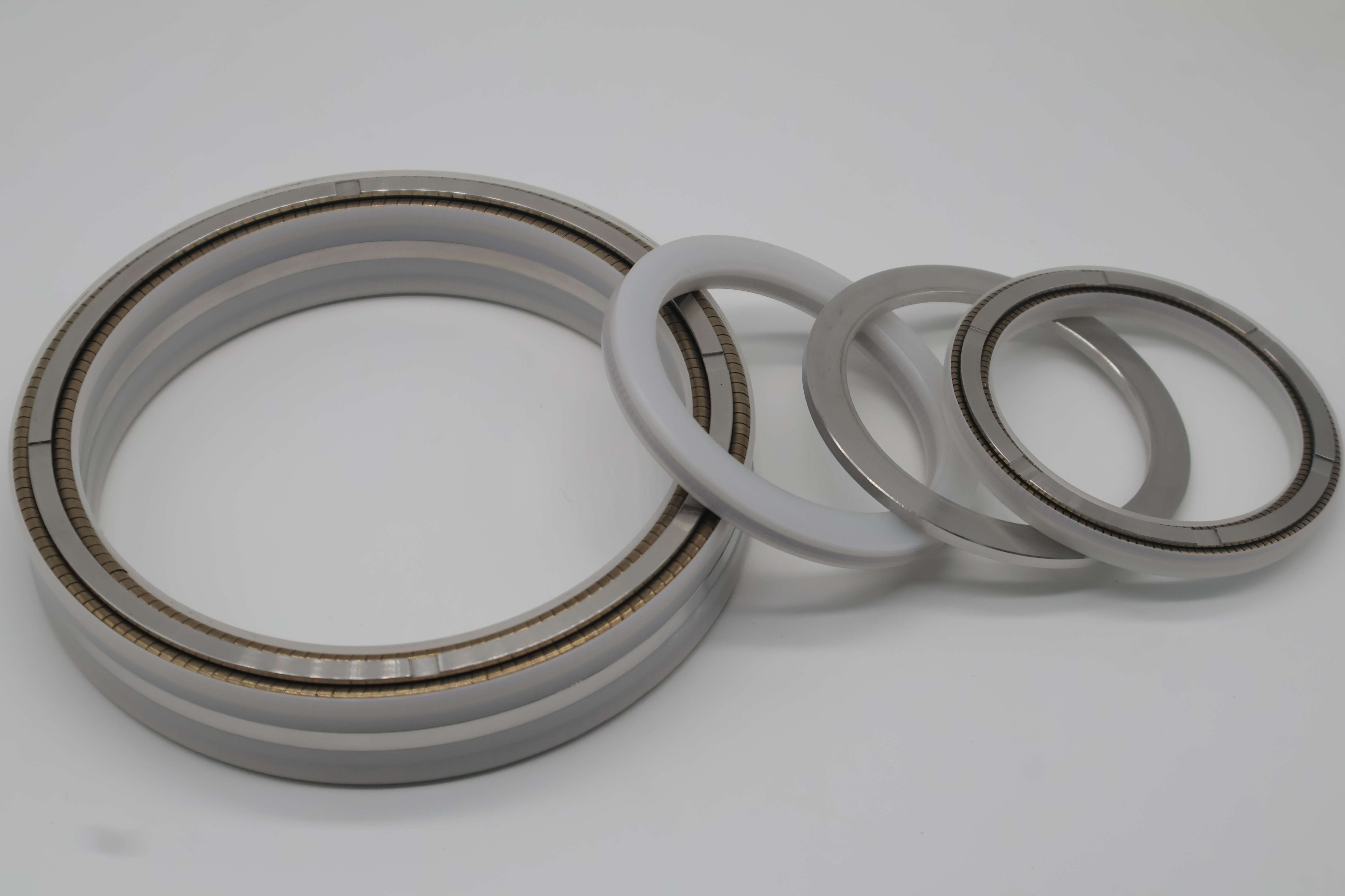 Cryogenic (LNG) Dual Piston Spring Energized Seal For API 6D Cryogenic Ball Valve
