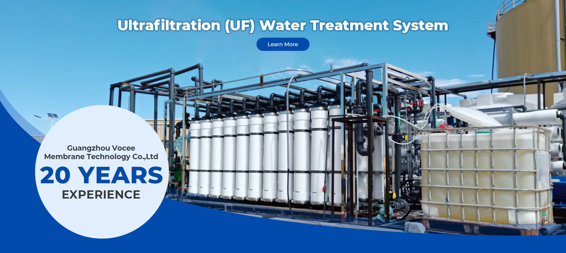 Reverse osmosis water treatment system, desalination of ocean water, ultrafiltration system Supplier - VOCEE