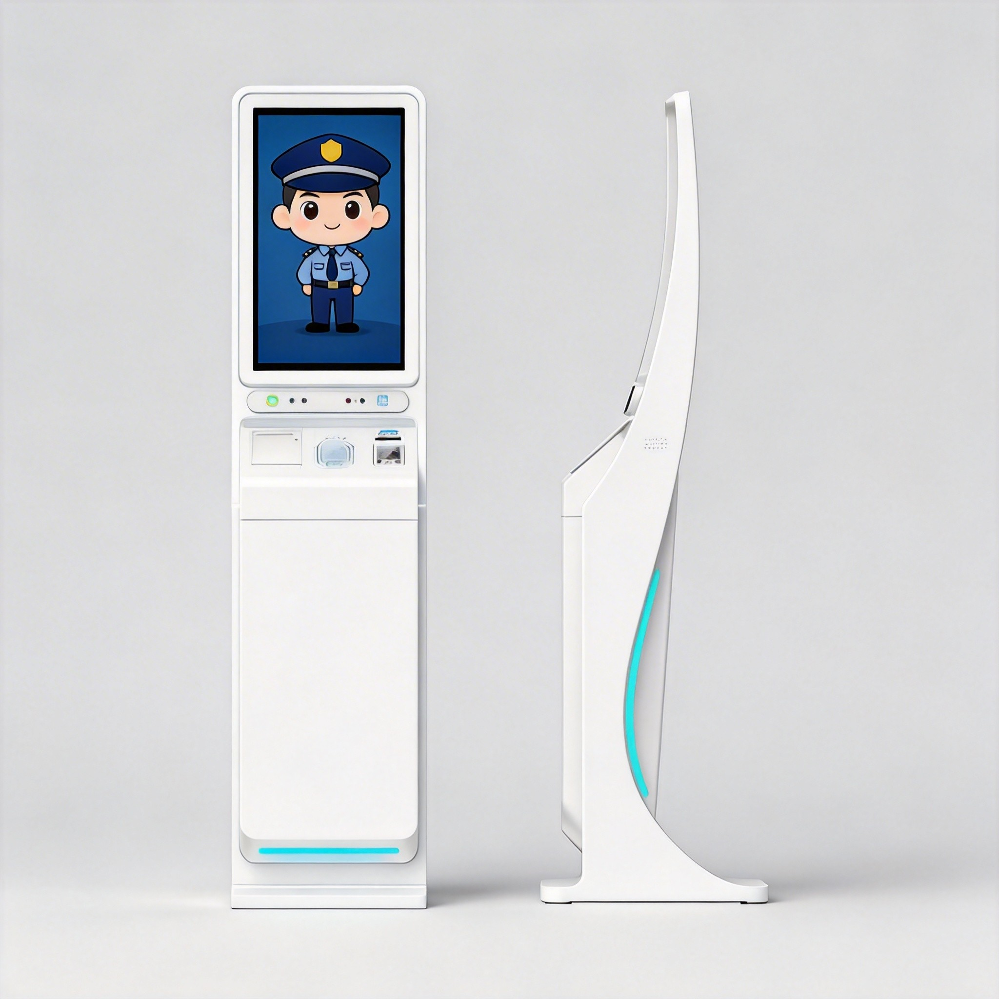 Maximizing Efficiency with Floor-Standing Digital Human Government Terminals