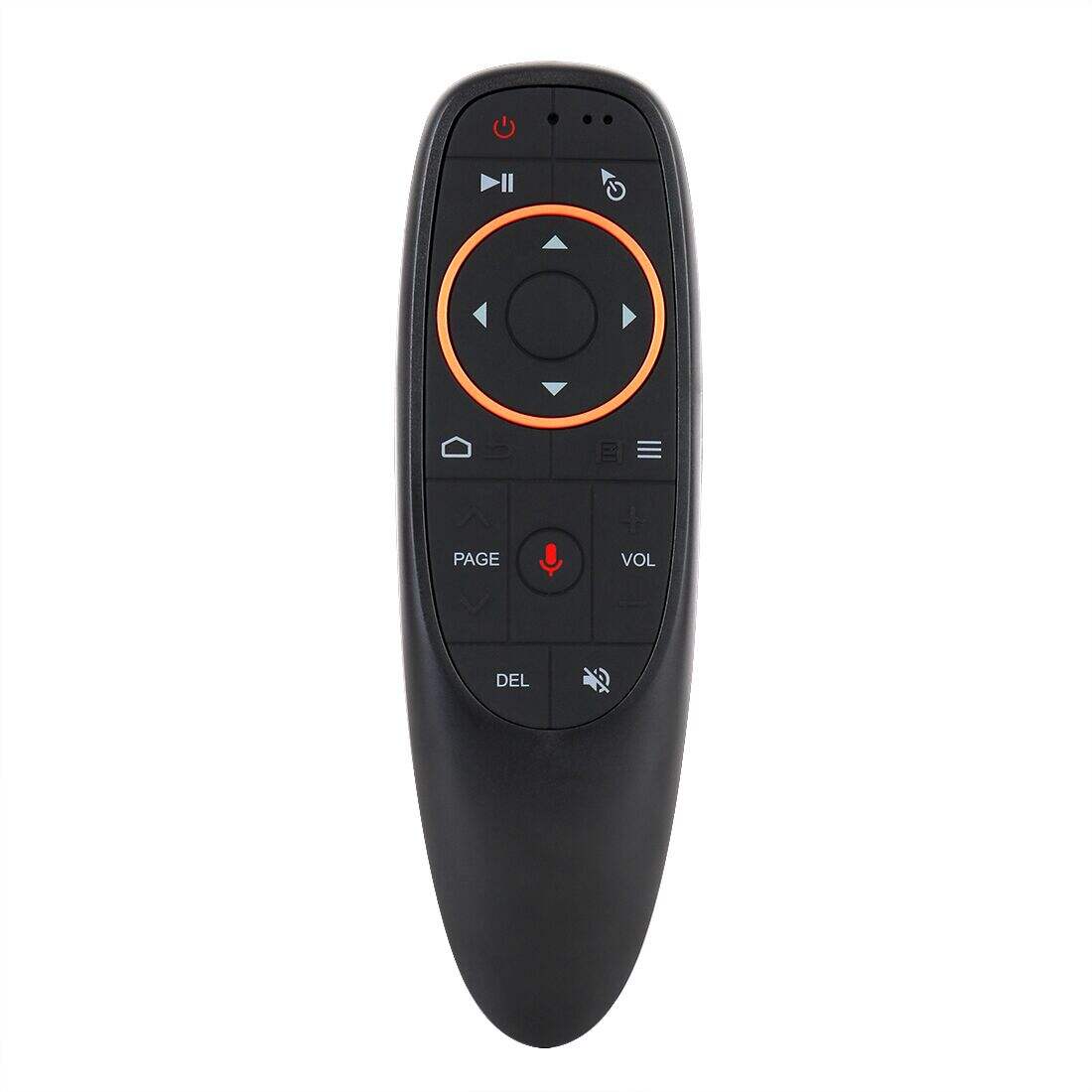 G10S 2.4GHz Wireless Voice Air Mouse Smart Remote Control 6-Axis Gyroscope Motion Sensor IR Learning For Android TV Box MXQ,HK1,X96,T95,X88,TX3,H96/Smart TV/PC/Laptop/Projector G10s 2.4Ghz