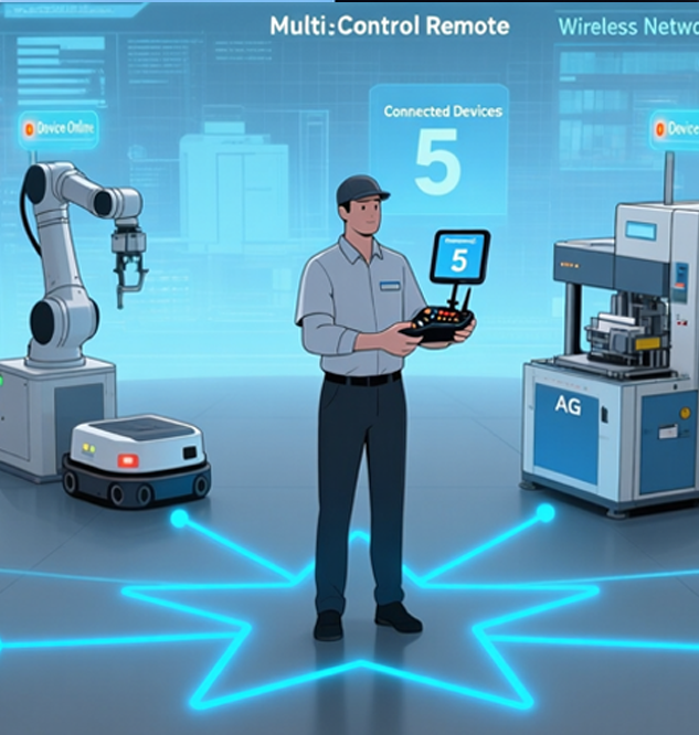 Industrial remote controllers are entering the 