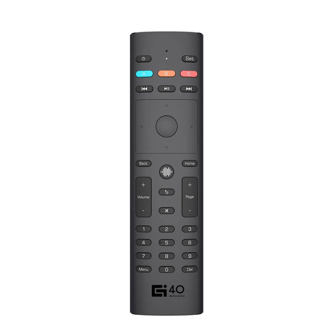 G40s Preset for  Apple Vizio Roku TV 2.4GHz Wireless Voice Air Mouse Smart Remote