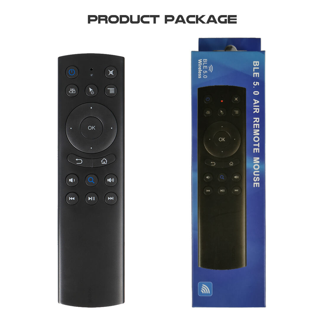 G20BTS Bluetooth Air Mouse Smart Remote Control 