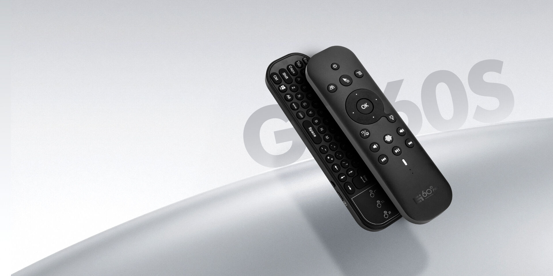 Backlight and touch control, remote control
