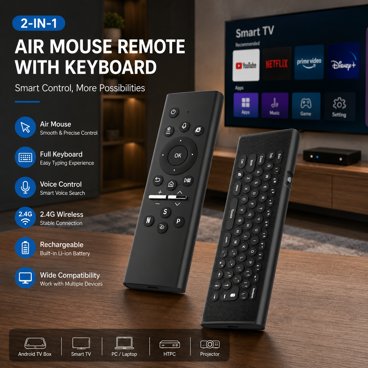 Where to Buy High-Quality Android Keyboard Remotes in Bulk