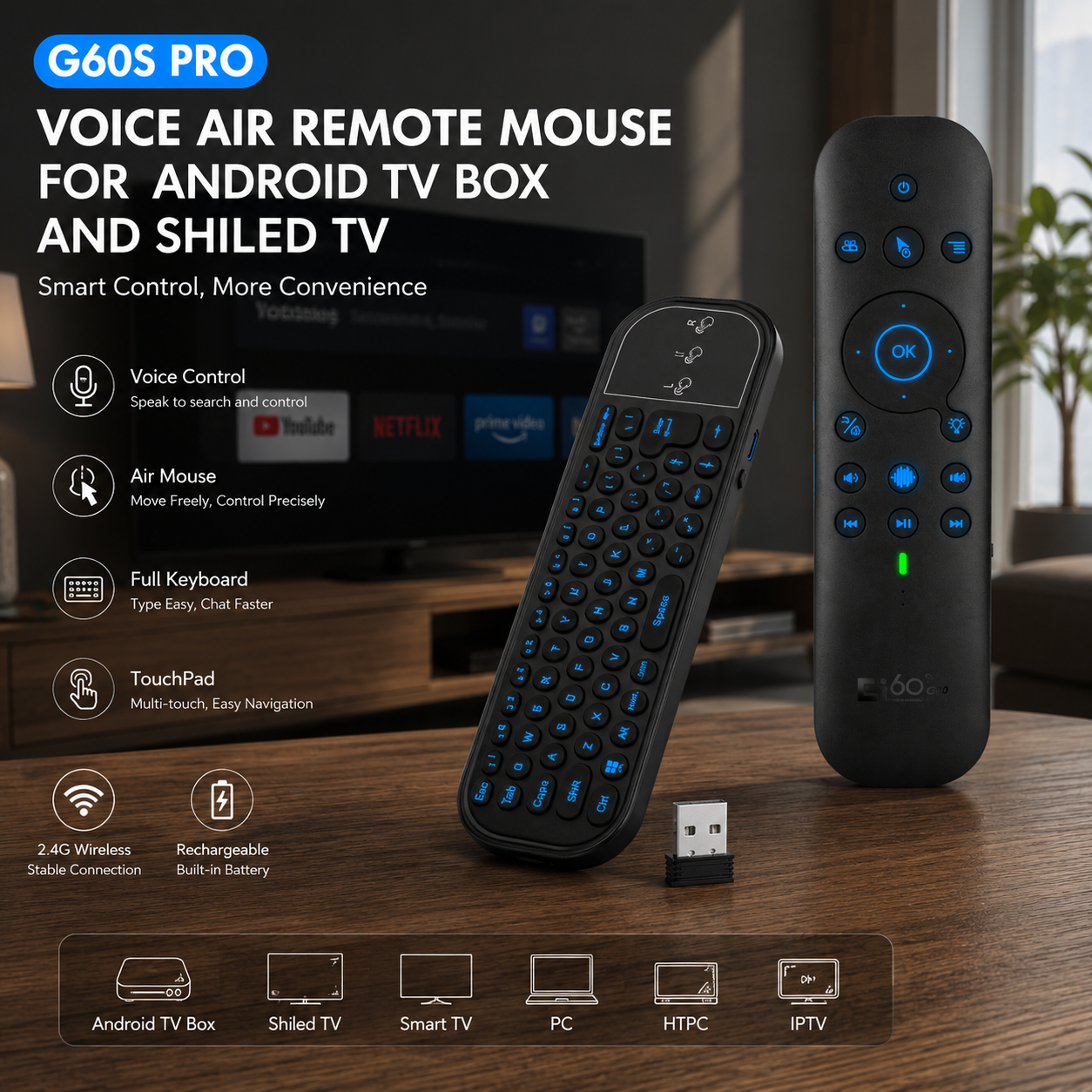 What Makes an Android TV Remote Control Keyboard Essential for Smart TVs?