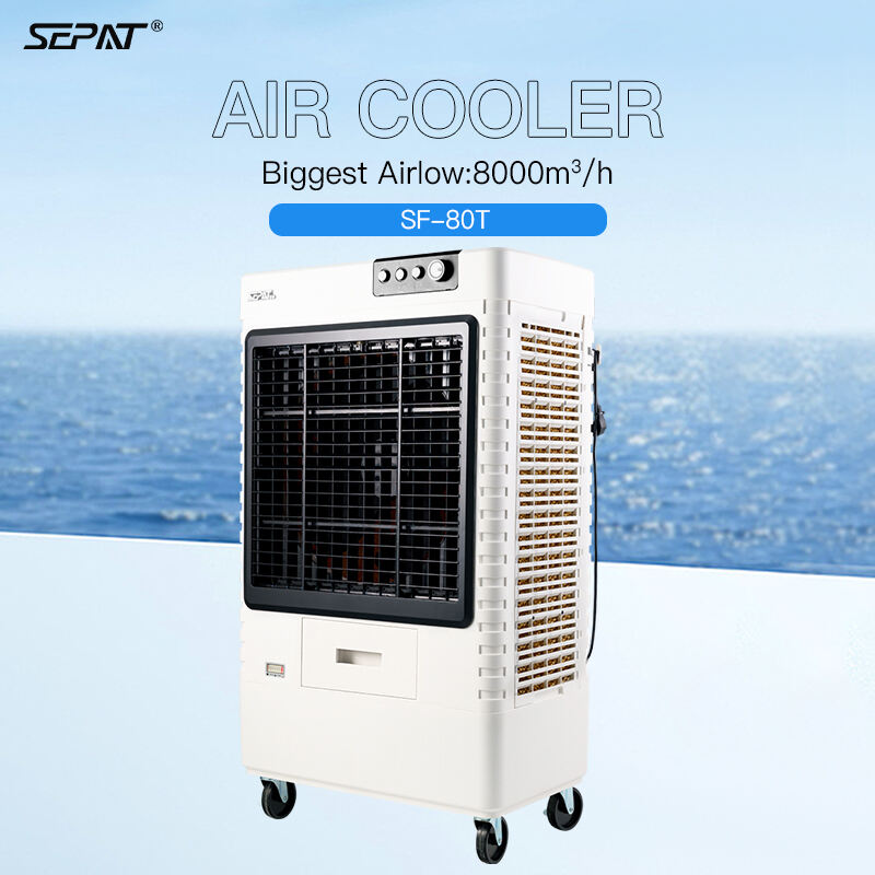 WEIYE SEAPT SF-80T Portable air Cooler 55L Ac Air Cooler Freestanding Evaporative air Cooler