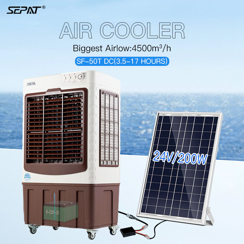 WEIYE SEPAT SF-50TDC Rechargeable,Lead-acid Gel Battery Solar/DC Smart Cooler 