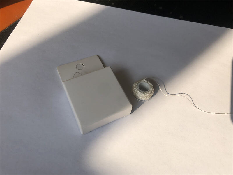 Patent for dental floss box
