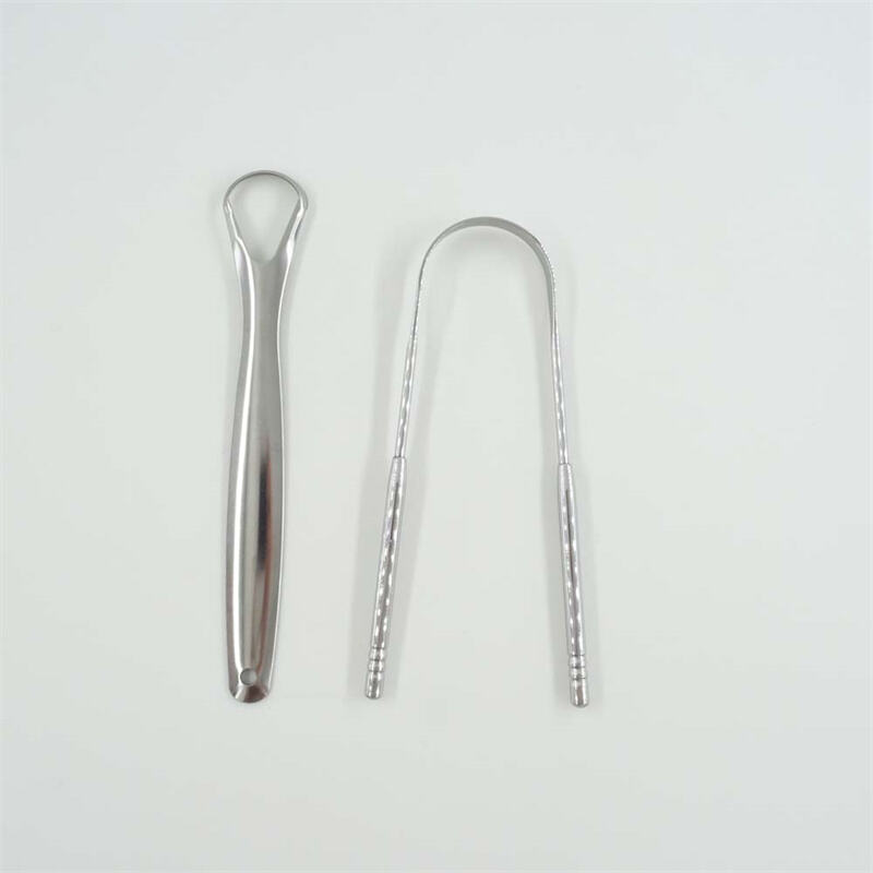 Medical Grade Stainless Steel Tongue Scraper Reusable Plastic-Free Oral Care Tool Zero Waste Tongue Scraper Plastic-Free for Daily Use
