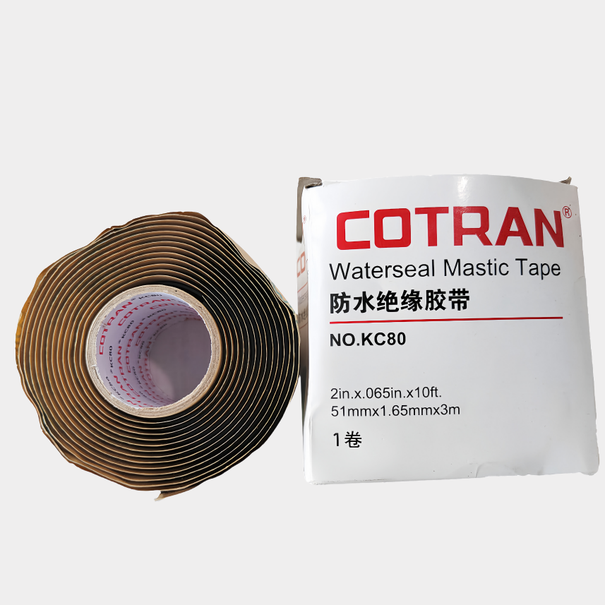 High Quality cotran kc80 waterproofing insulation and double sided rubber mastic tape kc80