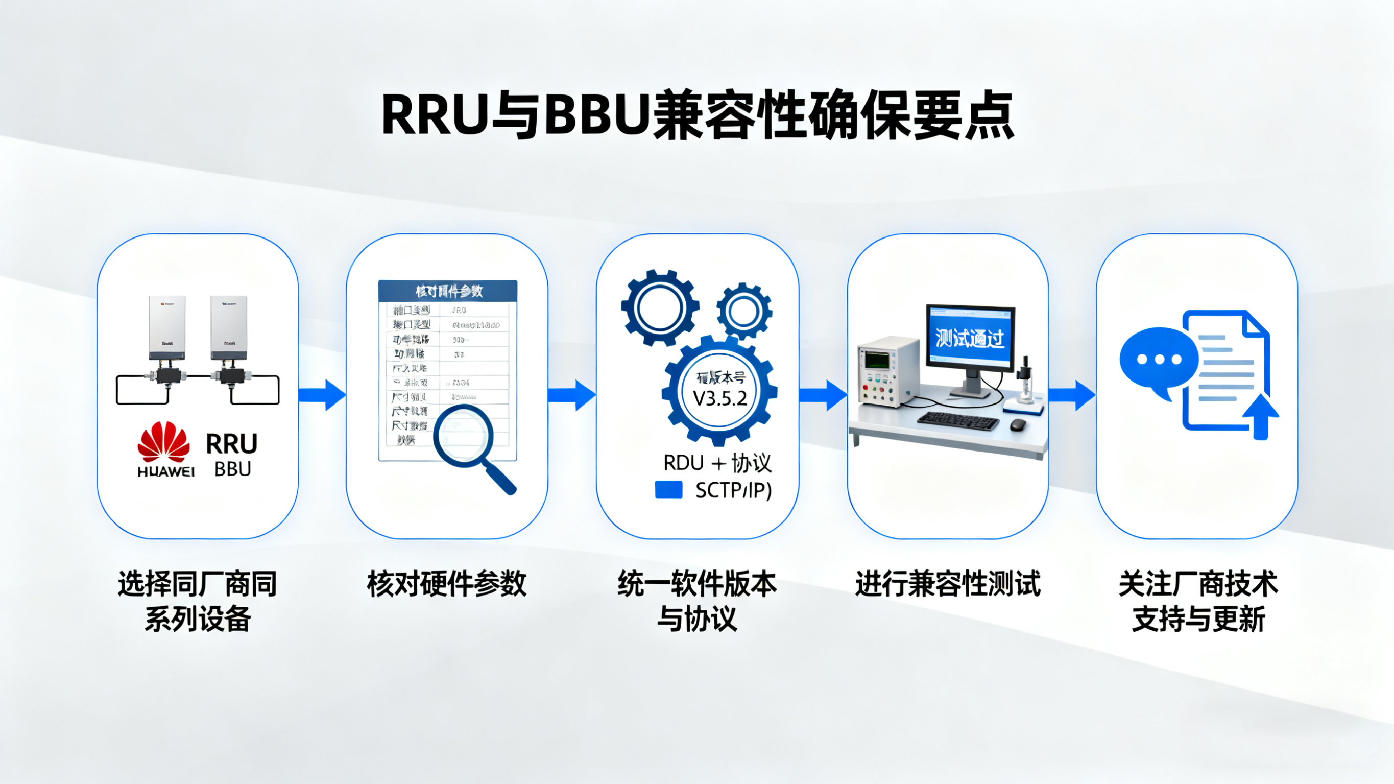 How to Ensure Compatibility Between RRU and BBU in Your Network?
