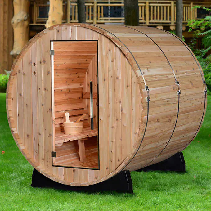 Sauna Finlandese Outdoor Sauna Room Portable Steam Room for Relaxation