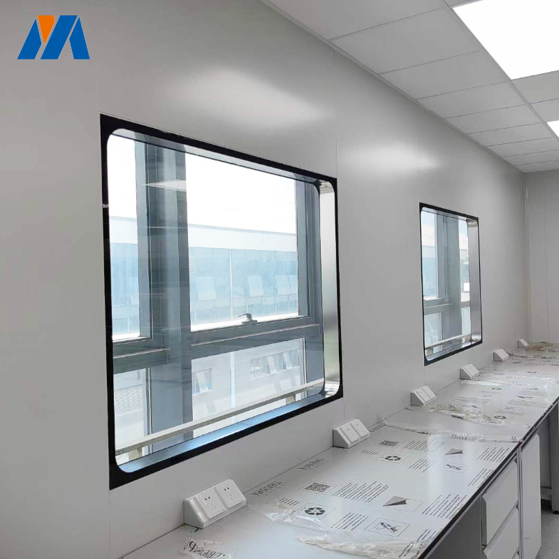 double glazed window, double layer window for clean room