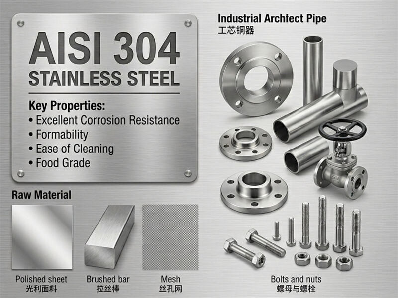 Why SUS 304 Stainless Steel is Non-Negotiable for Modern Food Safety