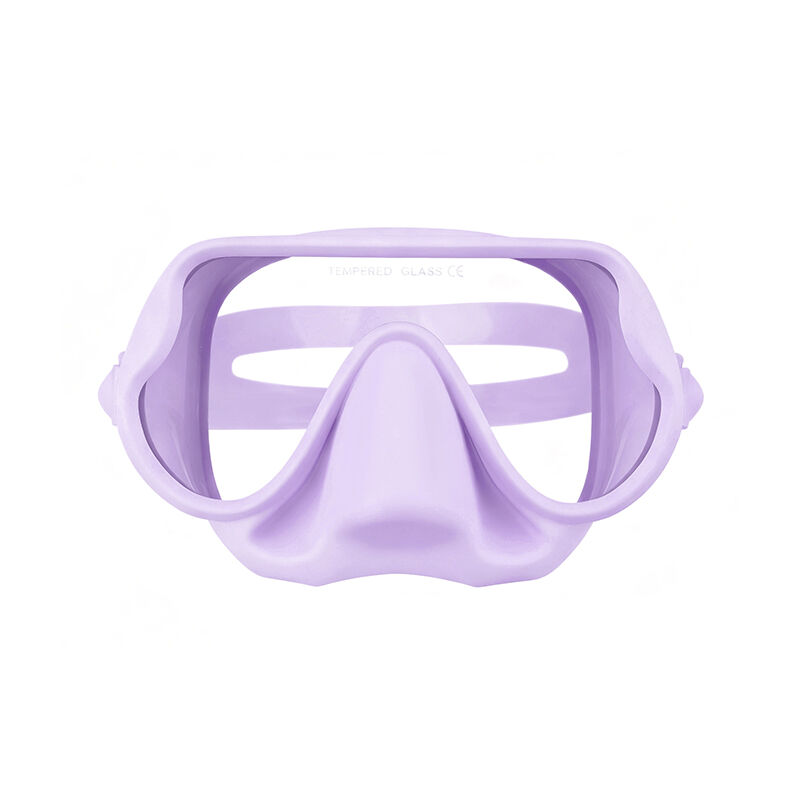 Kids Adjustable Frameless Snorkeling Mask – Tempered Glass Lens