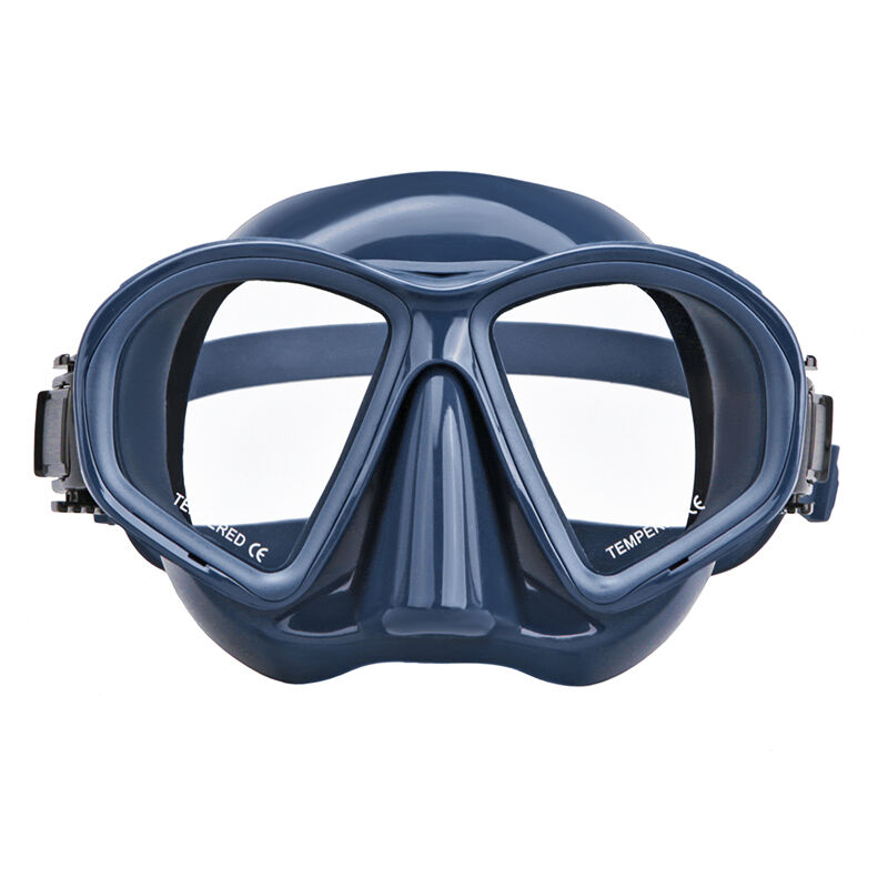 Adult Single Lens Scuba Diving Mask - Coated Tempered Glass | Anti-Fog Snorkeling Goggles