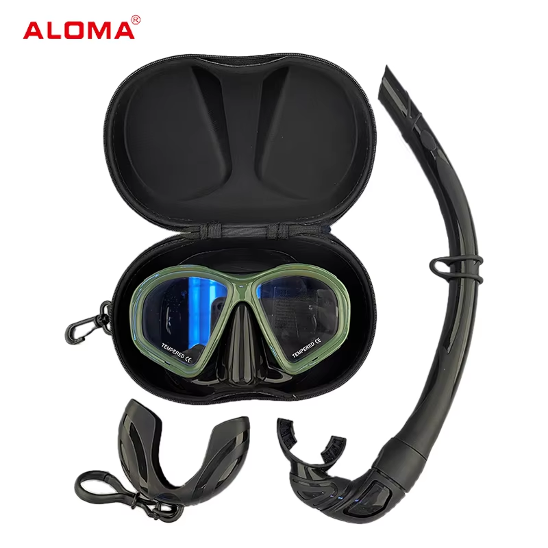 Set Sirip Snorkel Topeng Aloma