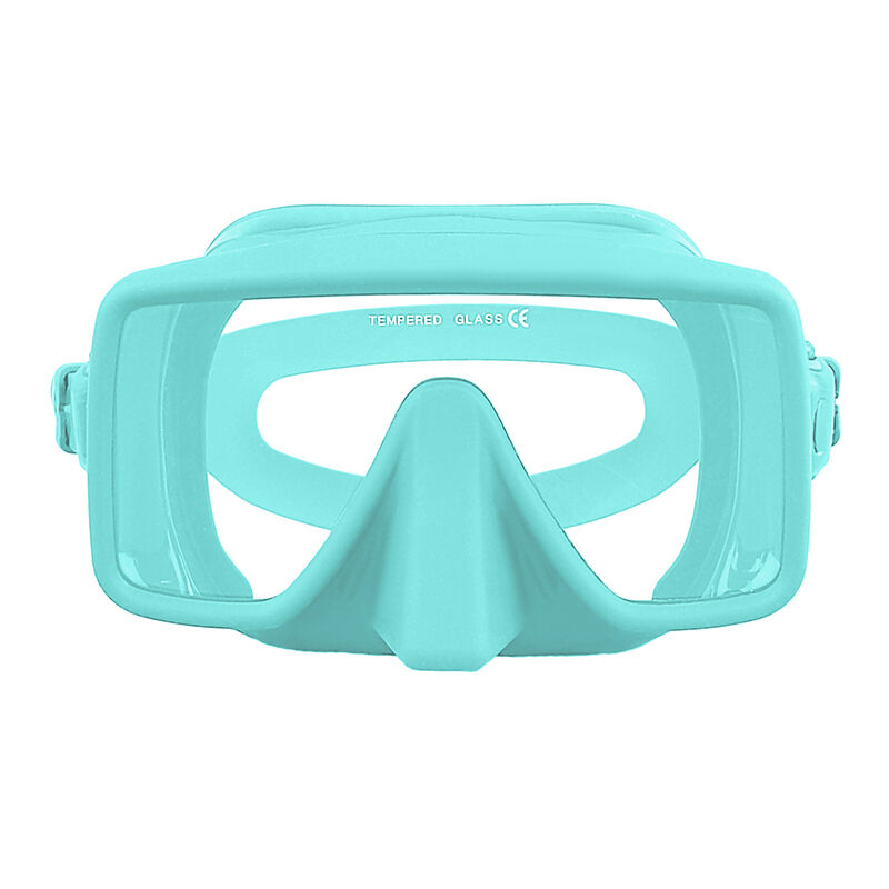 Adult Rimless Diving Mask – Liquid Silicone Anti-Fog Snorkeling Mask